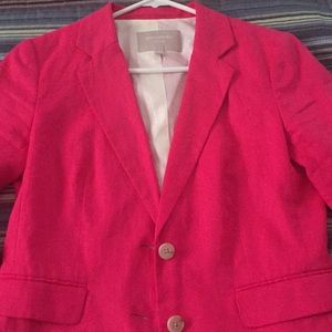 Banana Republic pink blazer